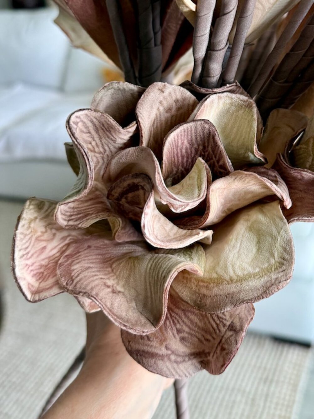 Set/7 Triple Bloom Stems